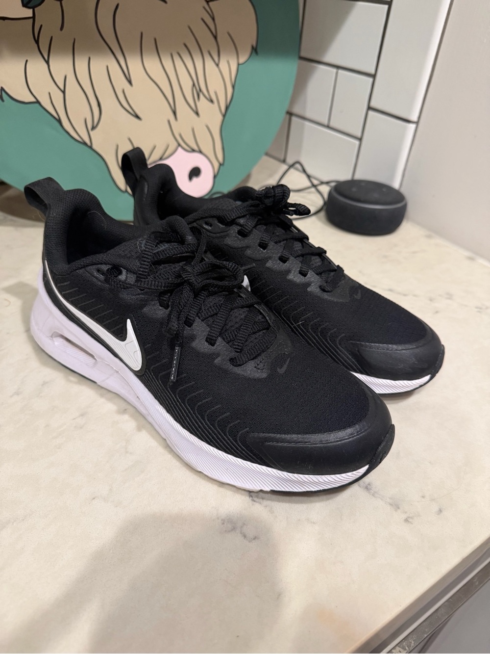 Nike Women’s Air Max Nuaxis Black and White